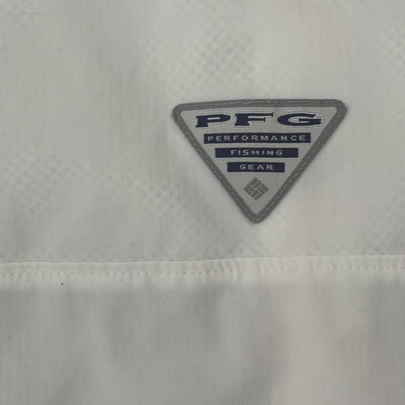 Men’s Performance Fishing Gear Button Down White Large. - Picture 5 of 6
